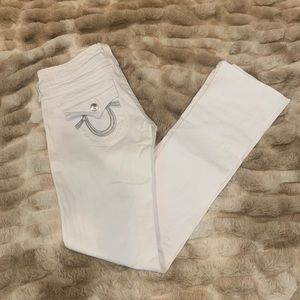 True Religion ultra low rise jeans